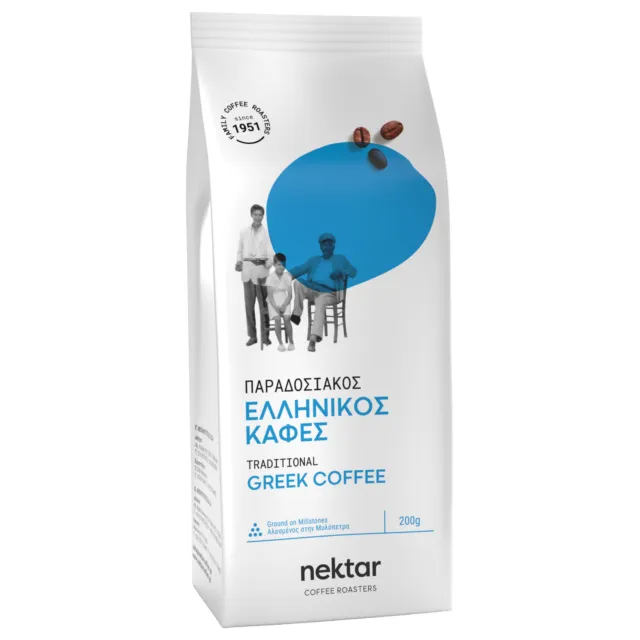 NEW Nektar Traditional Greek Coffee 200g