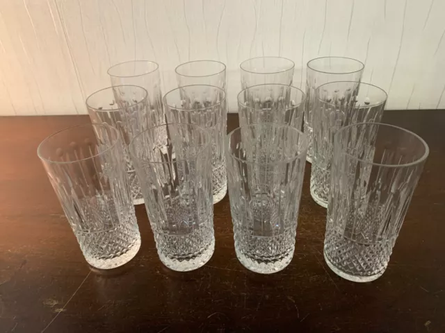 36 verres à orangeade modèle Tommy en cristal de Saint Louis (prix à la pièce)