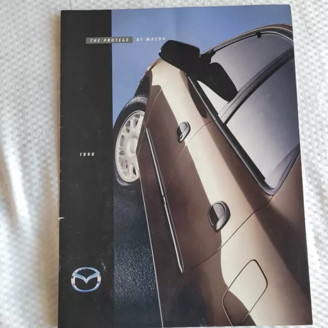 1998 Mazda Protege Sales Brochure Catalog DX LX ES