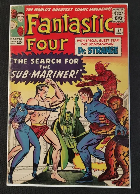 Fantastic Four #27 1964 VG-