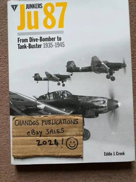 Junkers Ju 87: From Dive-Bomber To Tank-Buster 1935-1945 - Creek - RARE OOP!