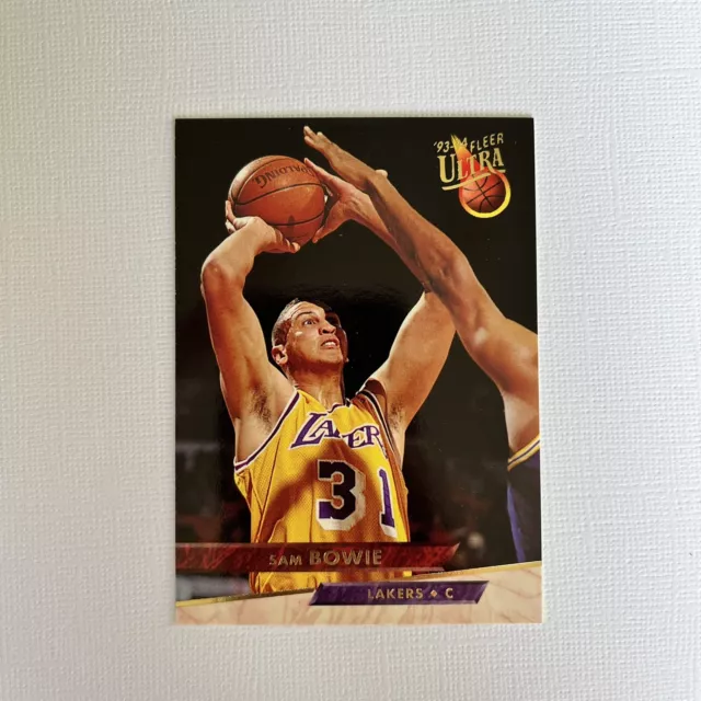 Sam Bowie LA Lakers 93-94 Fleer Ultra Basketball Card #272 Mint