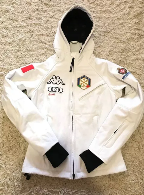 Women’s Kappa 6Cento 611 Fisi Ski Jackets White size XLarge