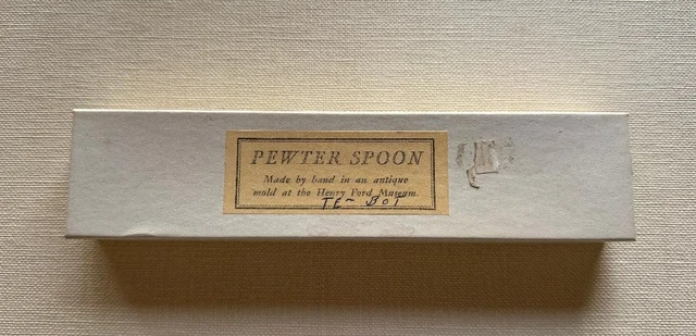 HENRY FORD MUSEUM Greenfield Village Antiqued Pewter Spoon Model T