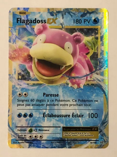 Carte Pokemon - Flagadoss EX - 21/108 - Neuf - FR
