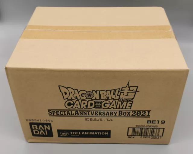 Dragonball Super Card Game Special Anniversary Display Box custodia INTERA NUOVA 2021