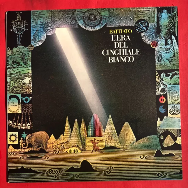 Franco Battiato* ‎– L'Era Del Cinghiale Bianco Vinyl, LP, Stereo reissue