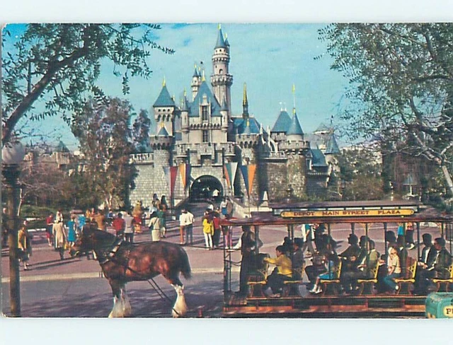 Pre-1980 SLEEPING BEAUTY CASTLE AT DISNEYLAND Anaheim FL ho5318
