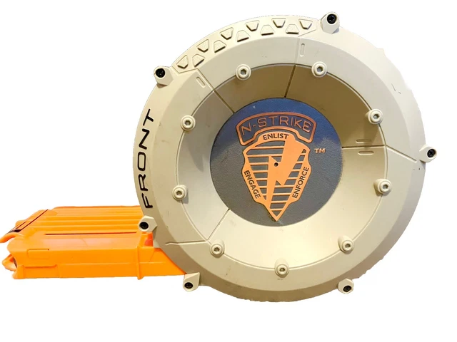 NERF GUN MAGAZINE 35 dart drum Fits Raider Hyperfire rhino fire