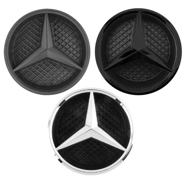 Pour Mercedes Benz A C E Class W205 W212 Badge Star Emblem pour la grille avant 2