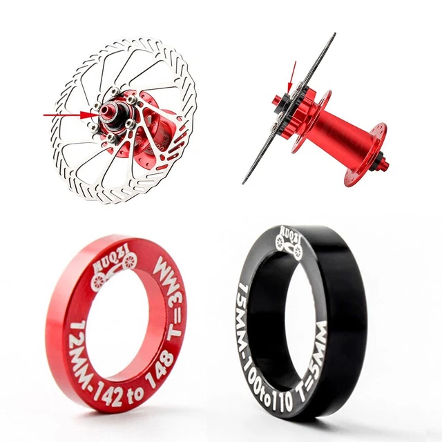 KIT DE CONVERSION Serrure Centrale Moyeu De Vélo Rouge à La Mode Pour Une Appa EUR 8,38