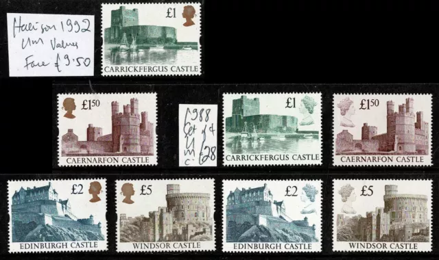 Gb Qe2 Decimal Unmounted Mint High Value Castles Face £19 Um Mnh F590