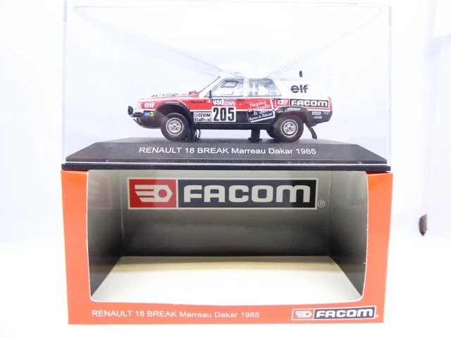 Coffret Renault Paris-Dakar Frères Marreau 1980 & 1982 - Norev 1/43