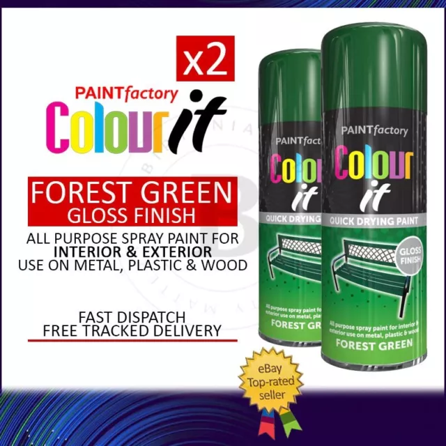 Professional Grade Spray Paint Aerosol Acrylic Wood Metal Plastic Painting  400ml