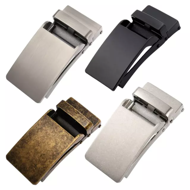 Automatic Buckle Classic Men Pants Belt Buckles for 3-3.5cm Width Ratchet Belt