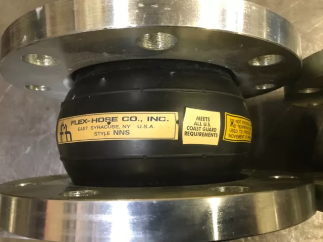 Flex-Hose Flexzorber Rubber Connectors Expansion Joint Single Sphere Connector