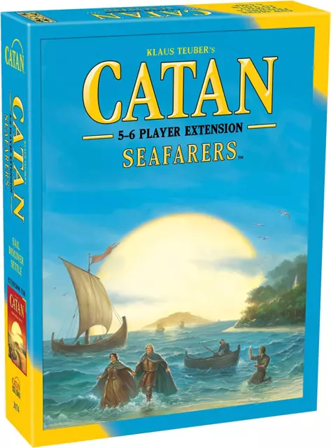 CATAN Seafarers Board Game Extension Allowing a Total of 5 to 6 Players for the