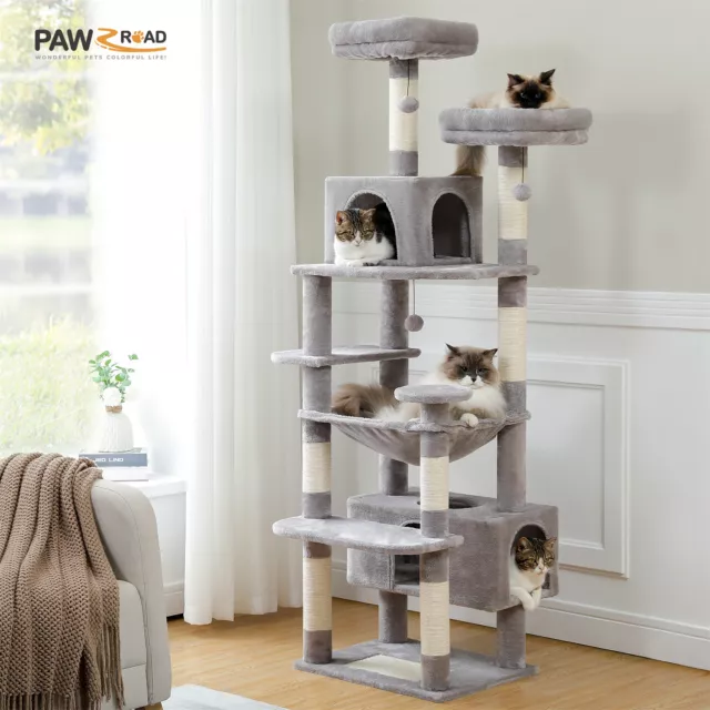 PAWZ Road Cat Tree Tower Scratching Post Scratcher Condo House Cat Furniture 184