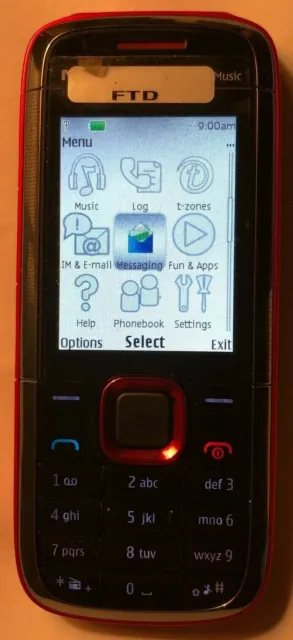 PROTOTYPE Nokia XpressMusic 5130 (T-Mobile) Cell Phone Red Fast Shipping NEW