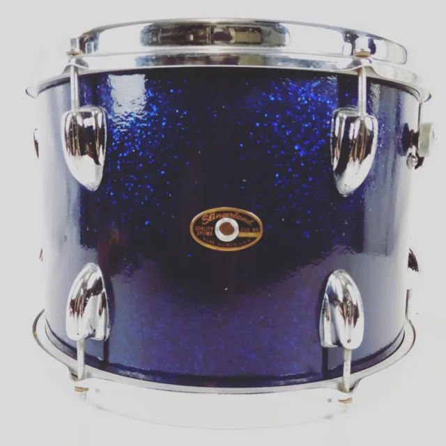 Slingerland 22.9x33cm Foncé Violet/Bleu Sparkle Vintage 60s Tom Drum Sound King