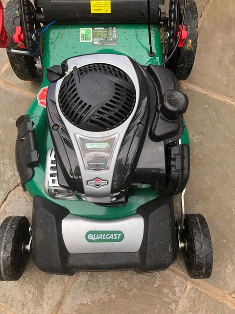 QUALCAST PETROL LAWNMOWER 43 PicClick UK