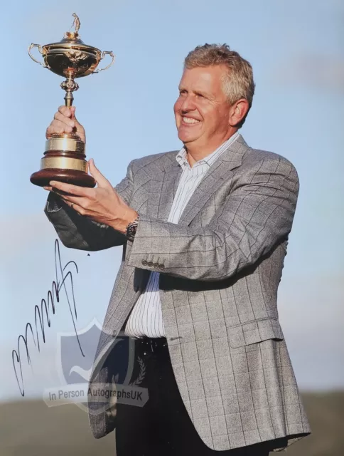Colin Montgomerie GOLF Signed 16x12 Photo OnlineCOA AFTAL