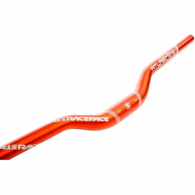 Race Face Atlas 1.25 Riser Bicycle Alloy Handlebar Orange - 31.8 MM X 785 MM