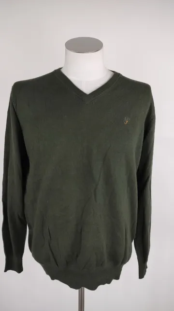 HARMONT & BLAINE Men's Sweater Size L Cashmere Wool Man Vintage Casual ...