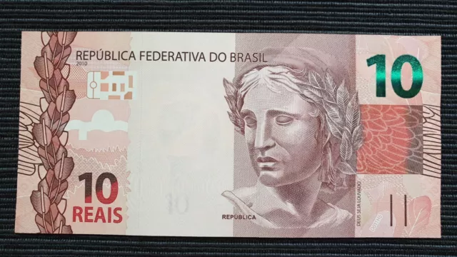 Commemorative Banknote Of The Fifth Centenary Brazil 10 Reals