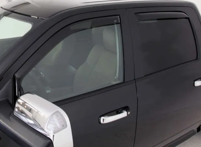EGR 09+ Dodge Ram Pickup Quad Cab In-Channel Window Visors - Set of 4 (572651) 5