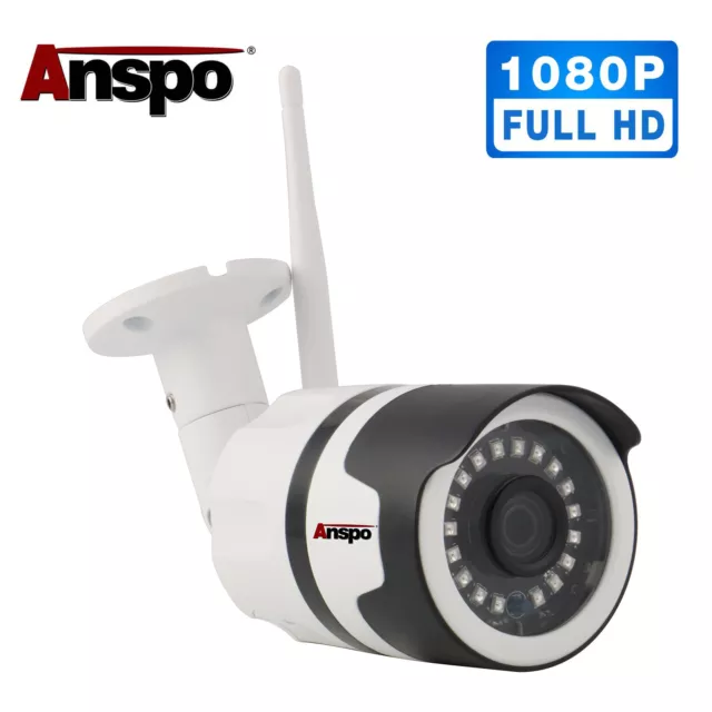 Wireless WiFi IP Camera 1080P Outdoor Home Security Waterproof IR Night Vision