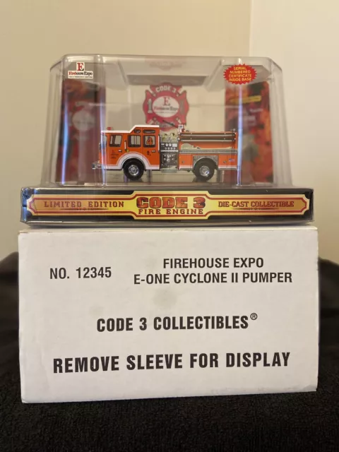 Code 3 2001 Firehouse Expo E 1 Cyclone II Pumper 4