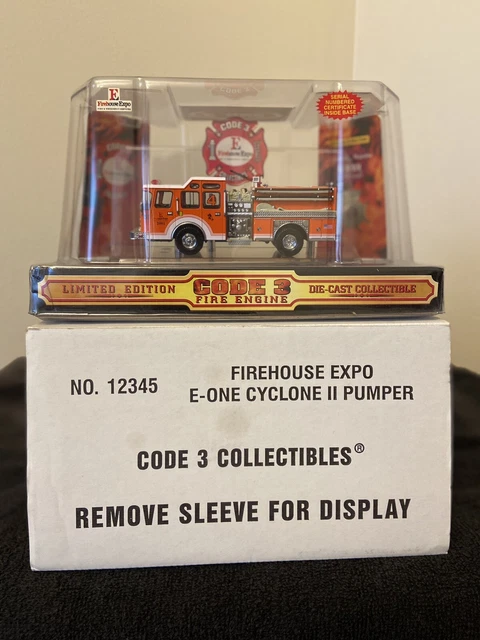 Code 3 2001 Firehouse Expo E 1 Cyclone II Pumper 4