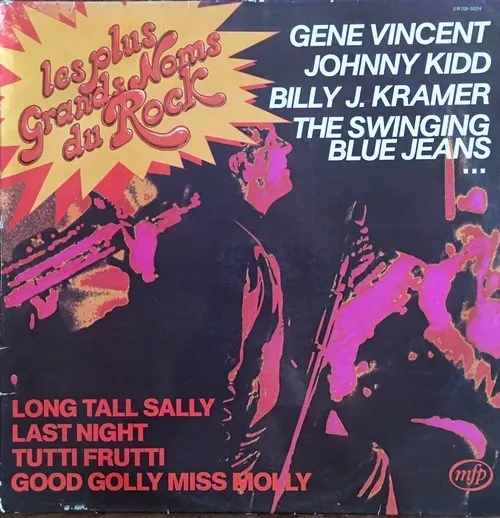 Les Plus Grands Noms Du Rock (Gene Vincent, Johnny Kidd, ...) - Vinyl LP 33T