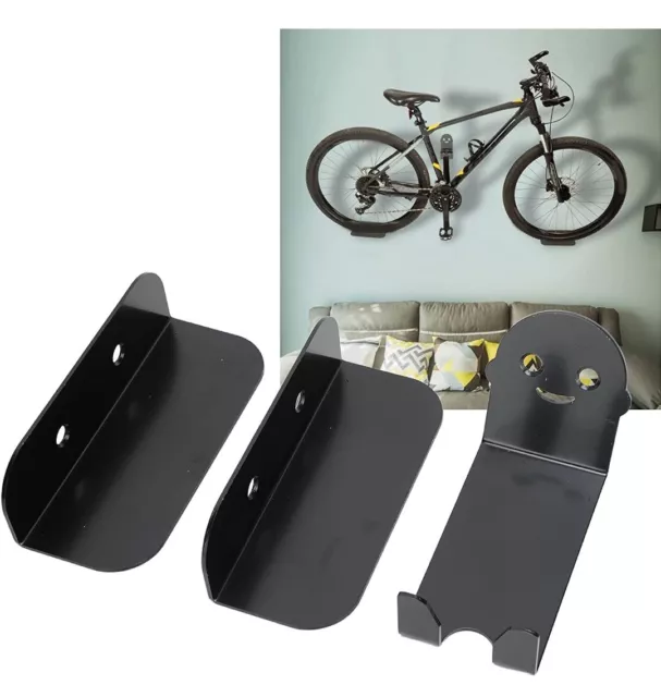 Bike Rack Wall Mount Garage Bicycle Storage Hanger Hook Holder Shelf | Indoor