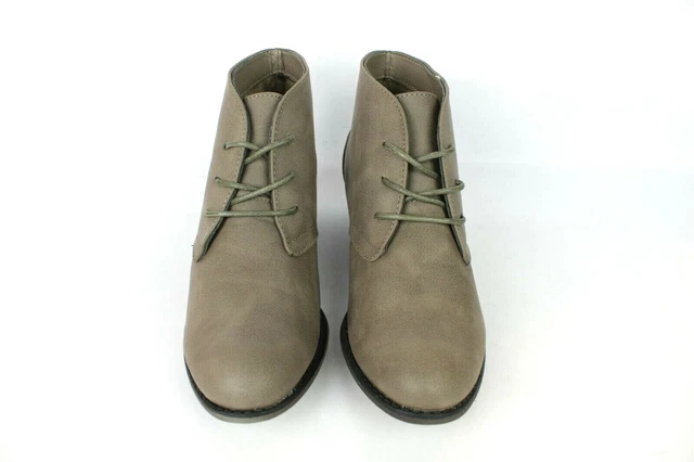 Bottines LIGNE A SUIVRE Cuir synthétique Gris taupe T 39 / UK 5.5 trés bon état 7