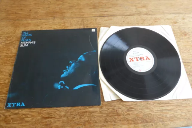 Memphis Slim - All Kinds of Blues UK 1968 XTRA 5060 Piano Blues Rare LP