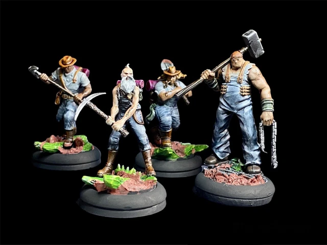 Outcasts Malifaux Painted