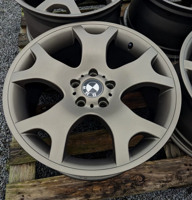 REFURBISHED GENUINE BMW Tiger Claw 19" Staggered Alloy Wheels 5x120 X5 ...