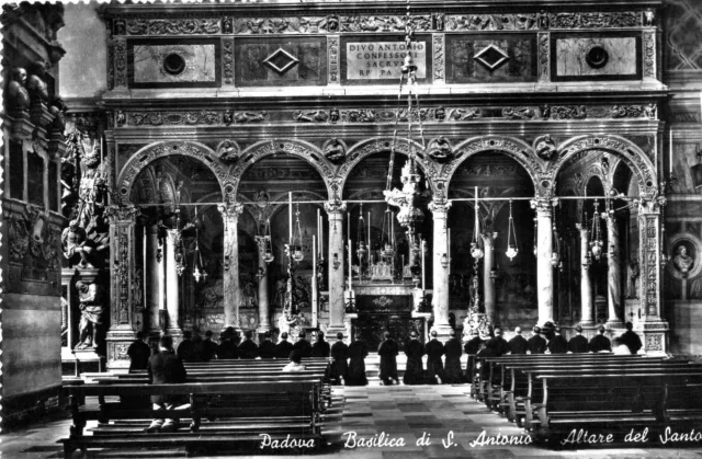 Padova Basilica Del Santo Interno Viag.1959 F.p.
