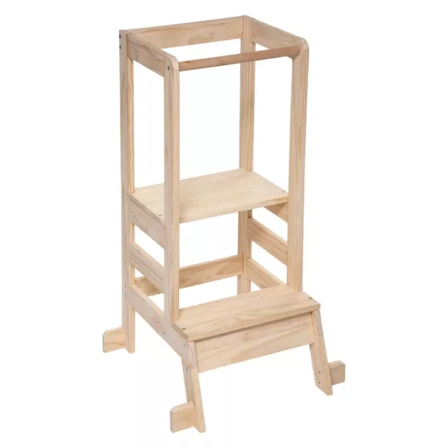 Hochstuhl Lernturm Baby atmosphera Lea Kiefernholz 51 x 90cm Holz Beige B-WARE