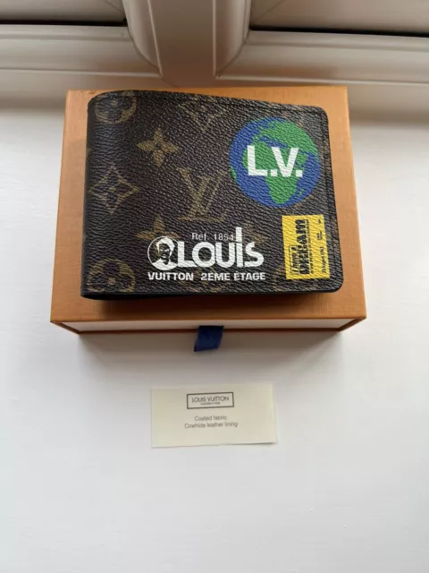 Authentic Louis Vuitton Monogram Multiple Wallet - M30299 - Navy