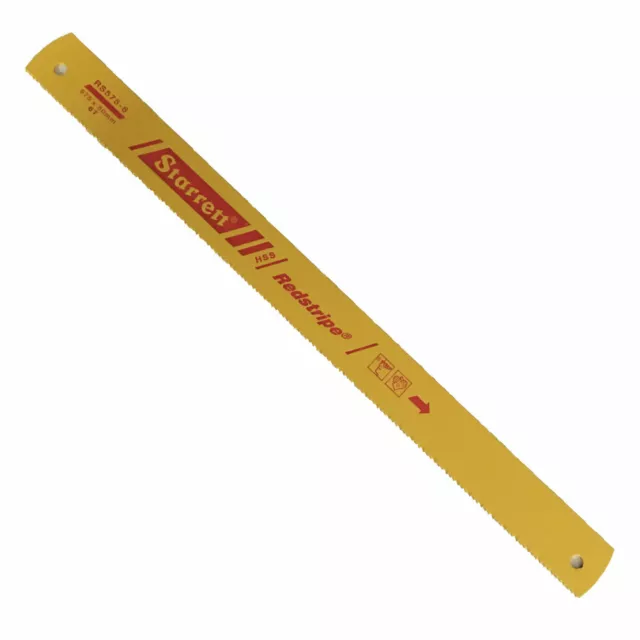 Lame de scie à métaux STARRETT RS575-6 575 x 50mm 6T HSS Redstripe