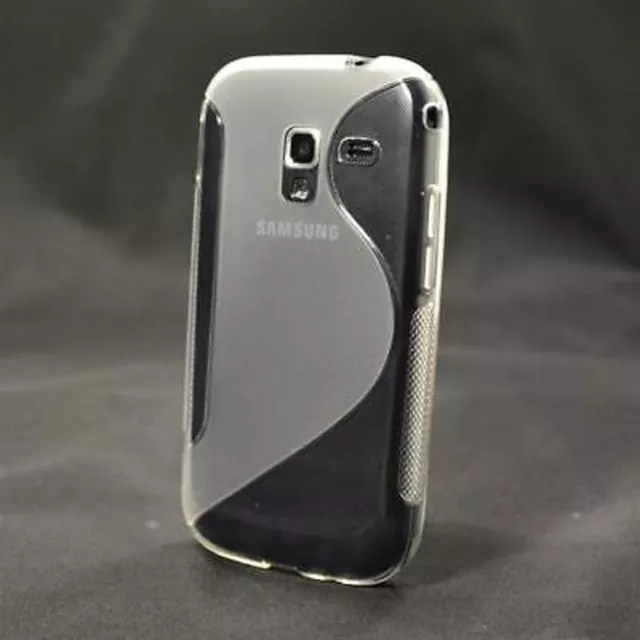 Für Samsung Galaxy ACE 2 TPU Schutz Hülle Silikon Tasche Case Cover S-Line - 48