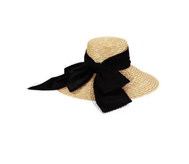 Eugenia Kim Mirabel Straw Sunhat - black