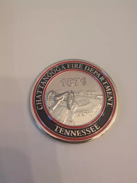 CHATTANOOGA TENNESSEE FIRE Department- Challenge Coin $24.99 - PicClick