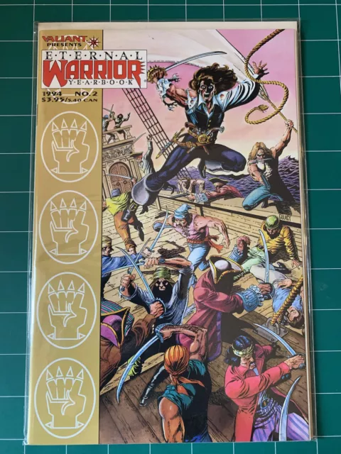 Valiant Comics: Eternal Warrior Yearbook #2 (1993) NM++ Bagged & Boarded, Gemini