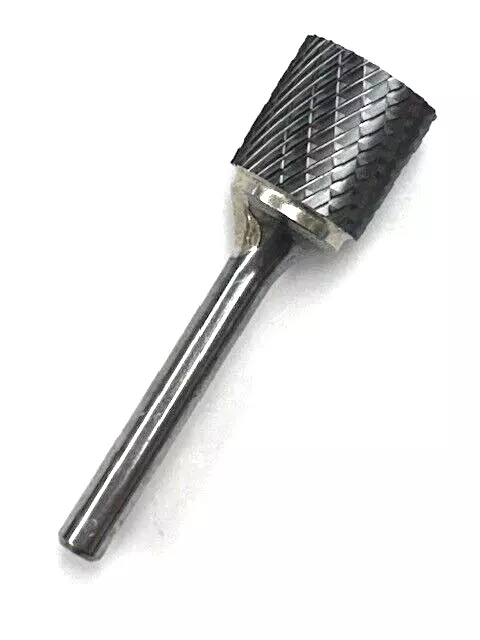 Sa-16 Carbide Burr Double Cut 3/4" Dia 3/4" Cut Length 1/4 Shank Htc 70318 Usa