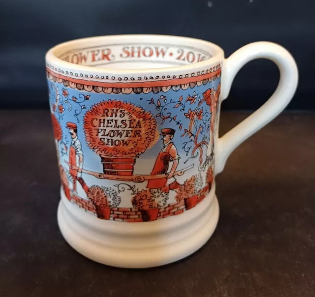 Emma Bridgewater 2016 Chelsea Flower Show half pint mug, First Quality