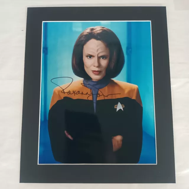 Star Trek Voyager Roxann Dawson B'Elanna Torres Photo Signed Print Framed
